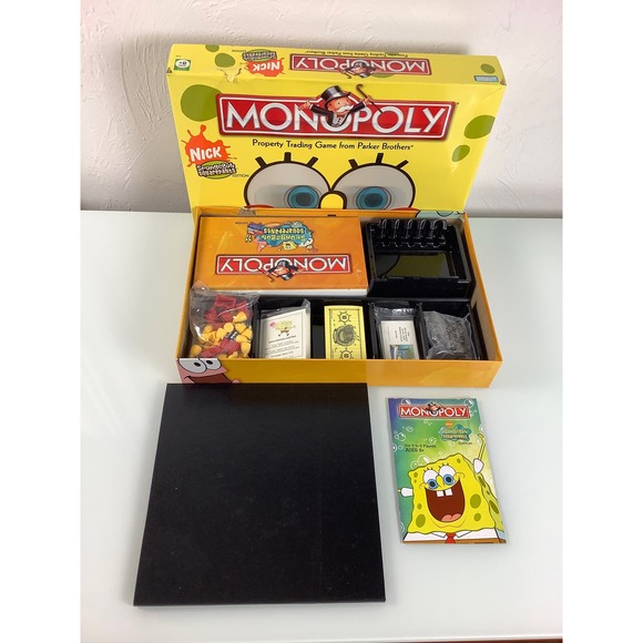 NEW open box Monopoly Nickelodeon SpongeBob SquarePants Edition * - Picture 10 of 12